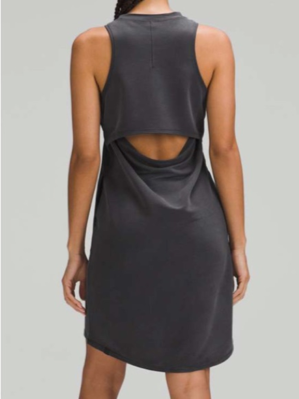 Lululemon Back Vent Tank Dress in Black